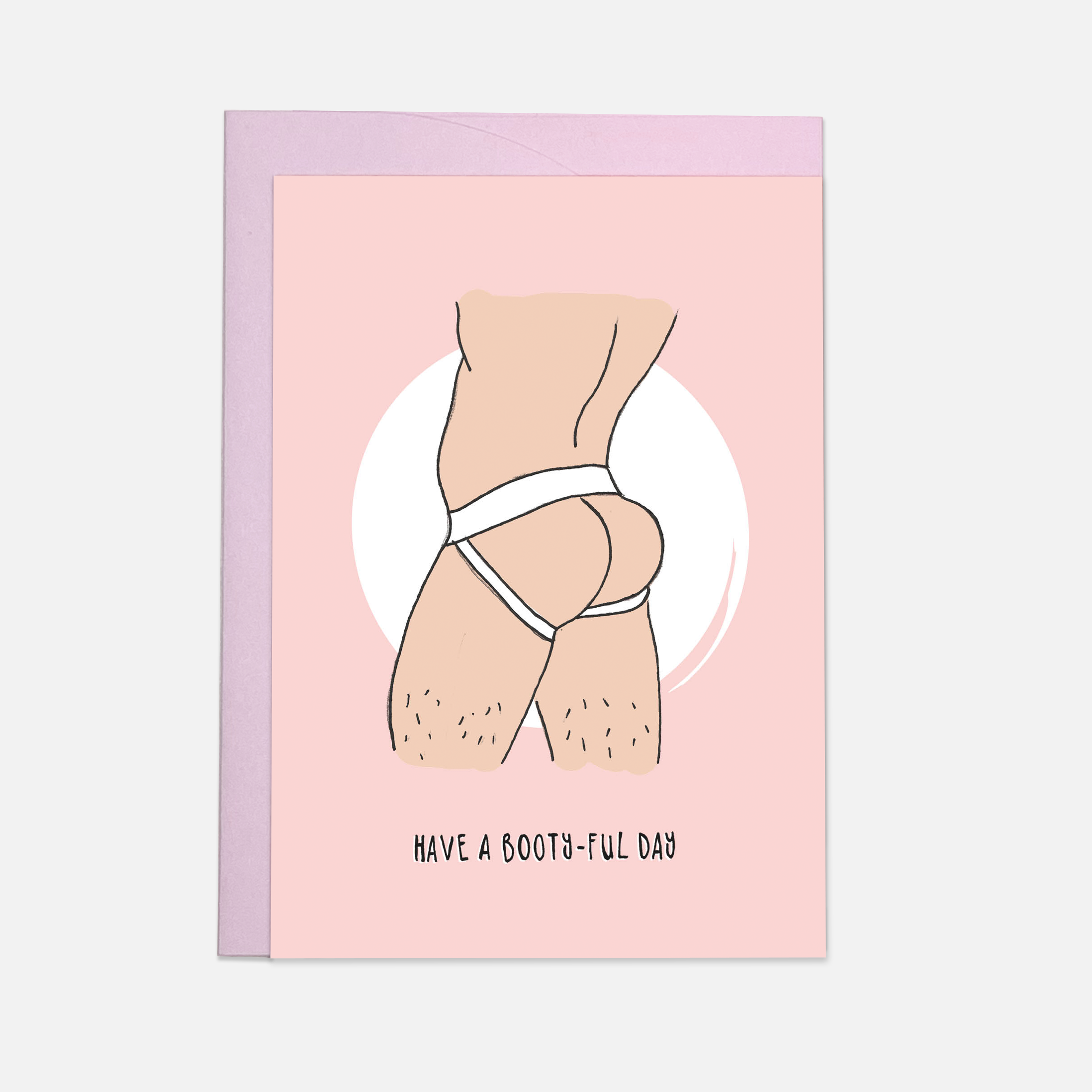 Carte de vœux Booty Jock